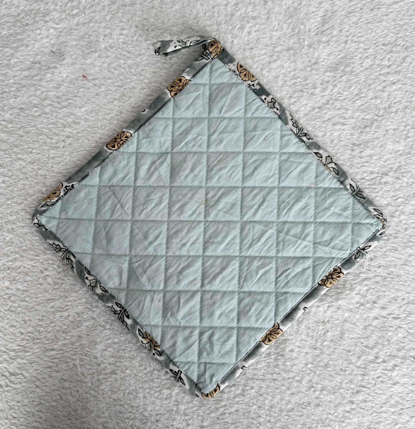 Pot Coasters | Green Floral