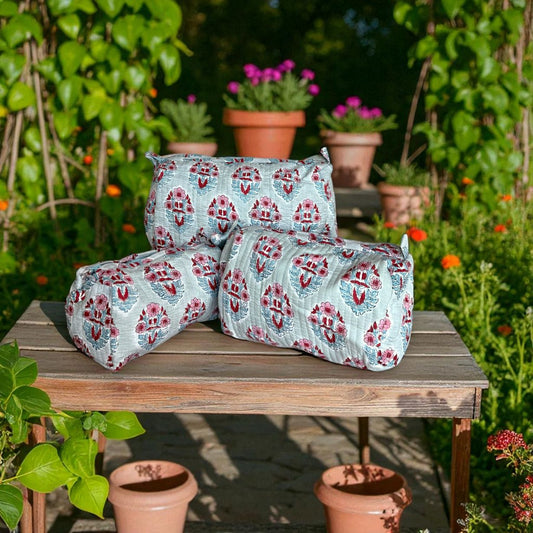 Set of 3 Pouches | Grey