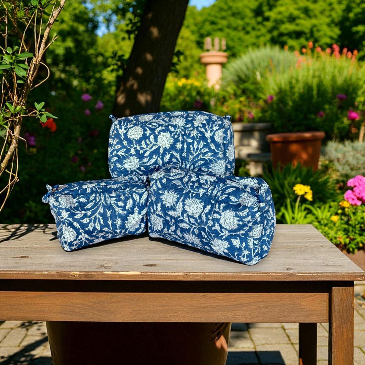 Set of 3 Pouches | Ink