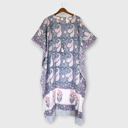 Kaftan | Grey Paisley