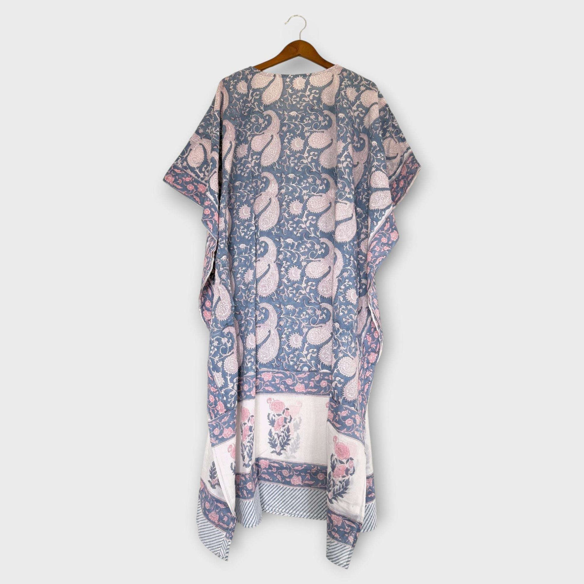 Kaftan | Grey Paisley