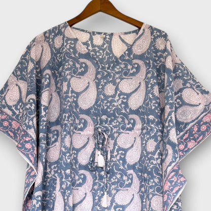 Kaftan | Grey Paisley