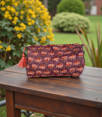 Pouch | Lotus Floral