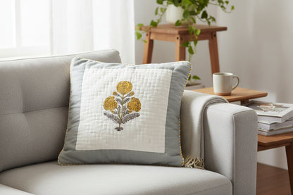 Cushion Cover | Marigold Floral