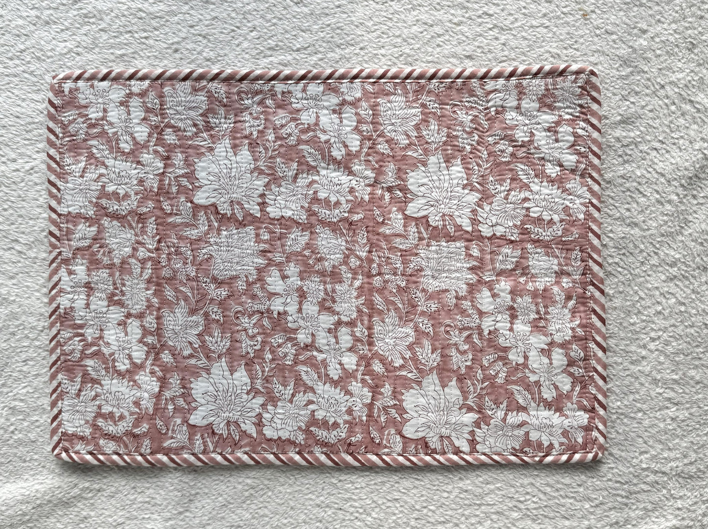 Table Mat | Coral Floral