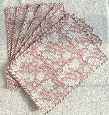 Table Mat | Coral Floral