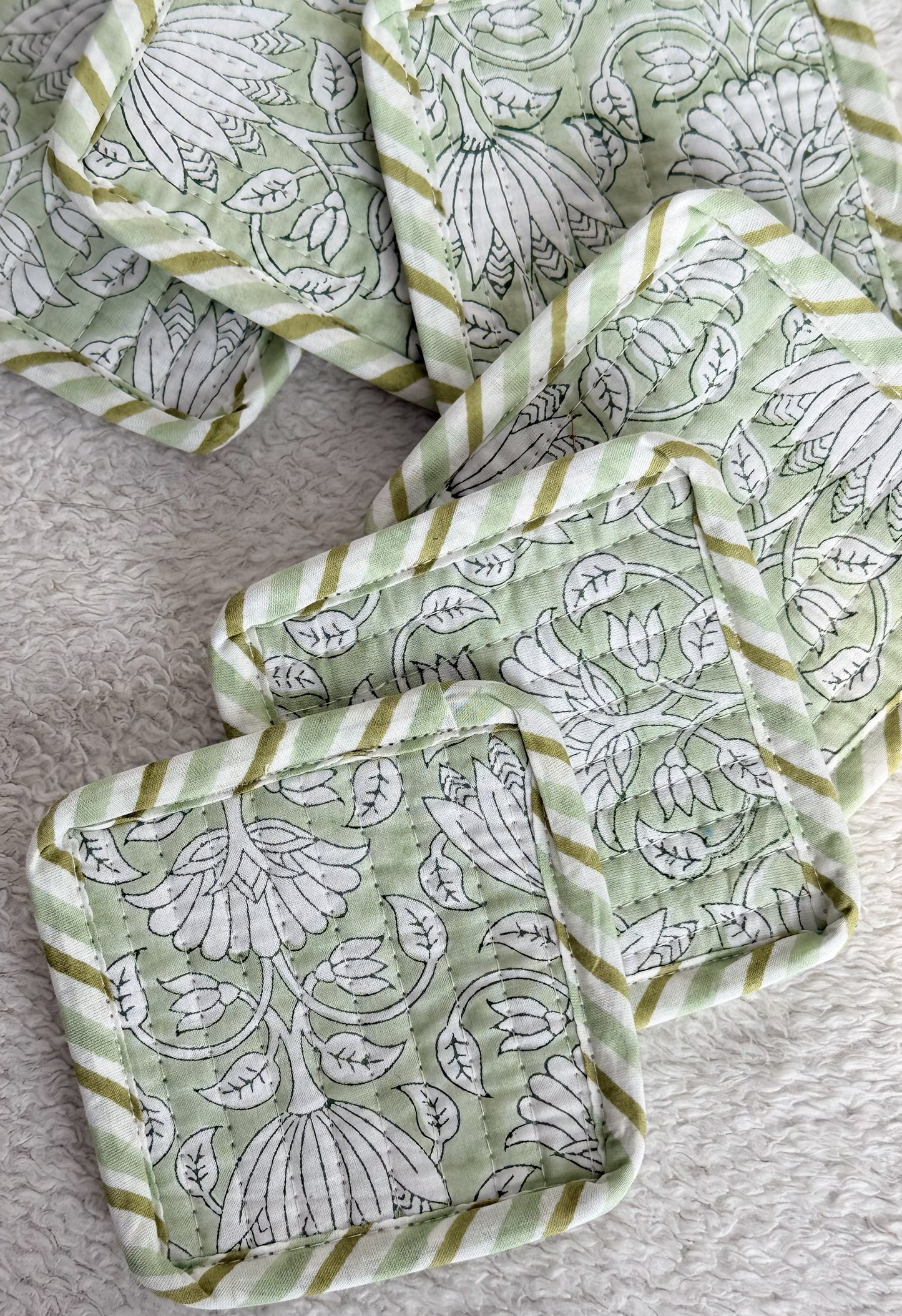 Coasters | Mint Floral