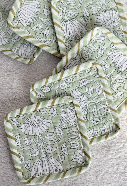 Coasters | Mint Floral