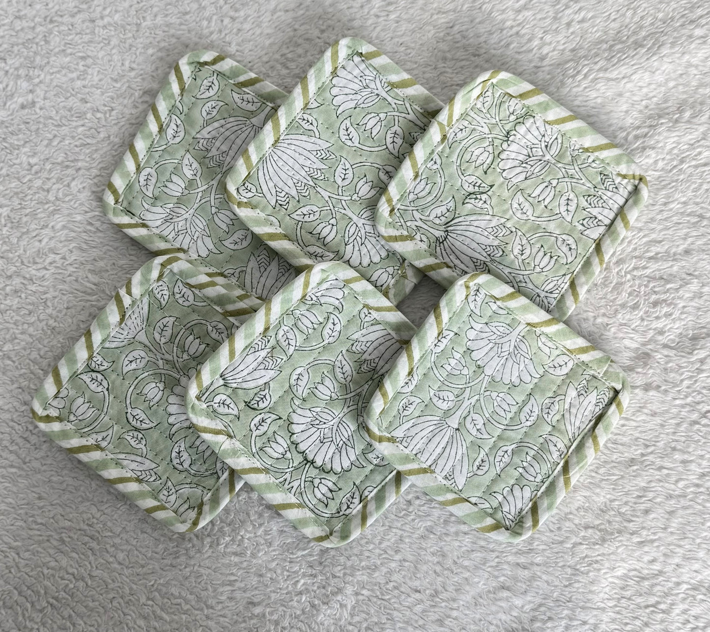 Coasters | Mint Floral