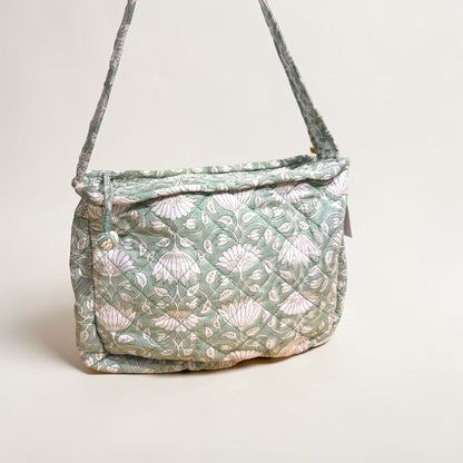 Shoulder Bag | Mint Floral