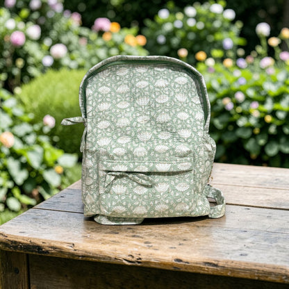 Backpack | Mint Floral