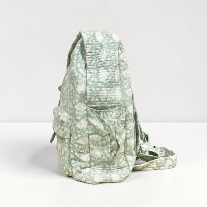 Backpack | Mint Floral