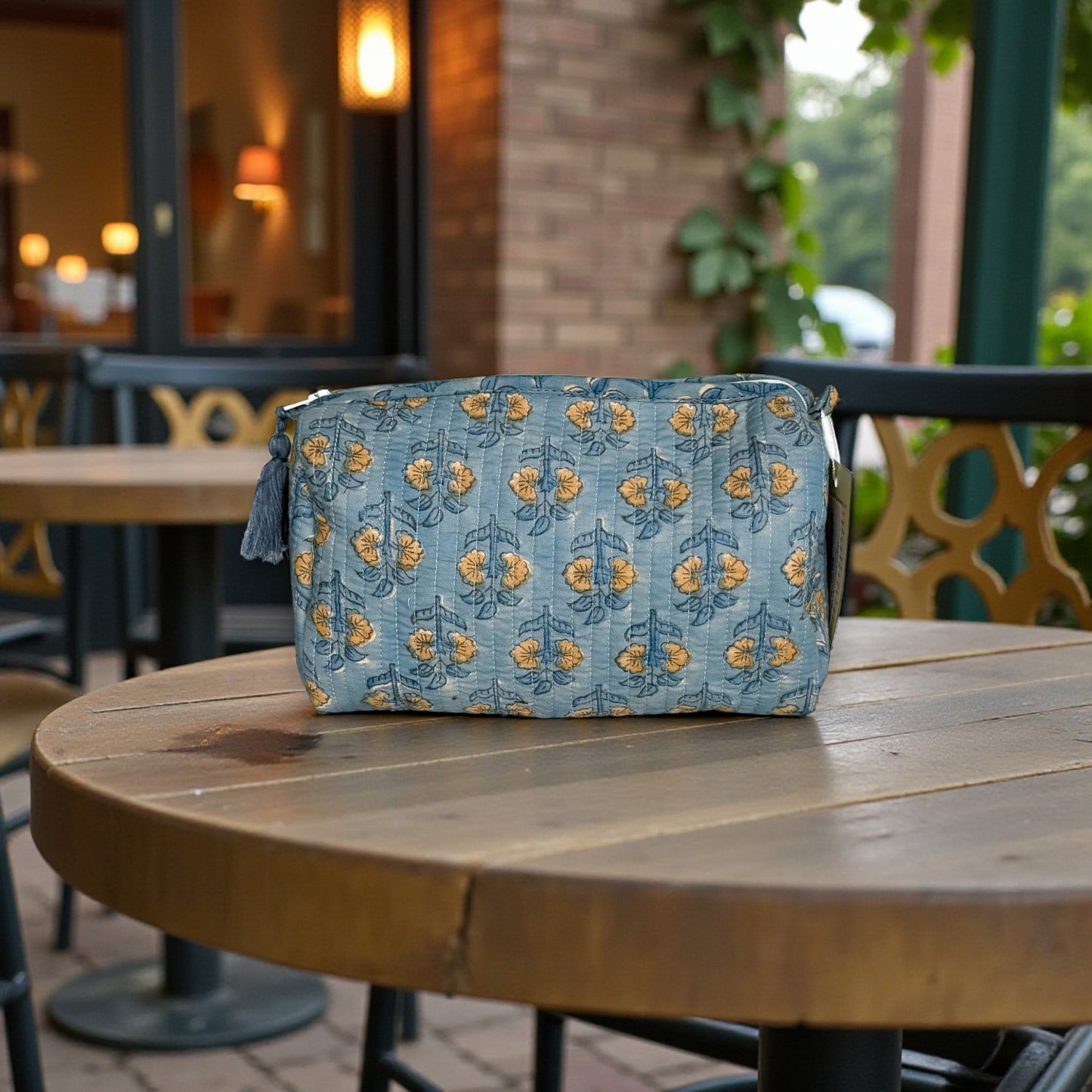 Pouch | Mustard Floral