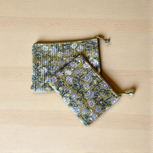 Flat Pouch Set | Olive
