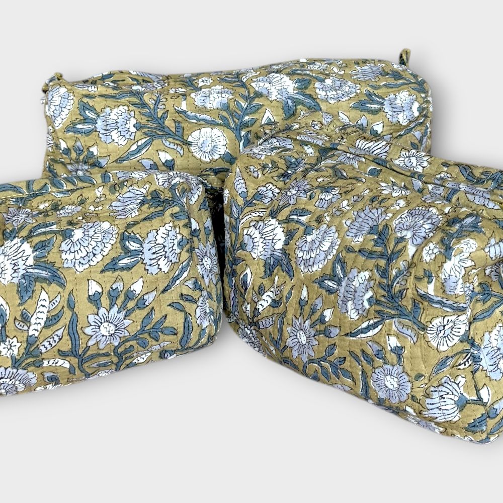 Set of 3 Pouches | Olive