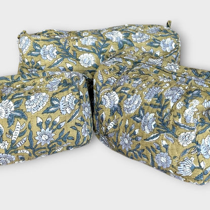 Set of 3 Pouches | Olive