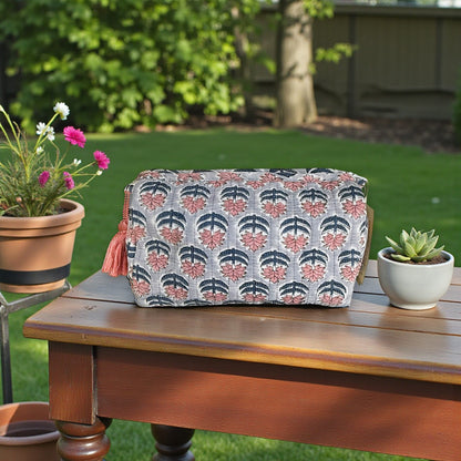 Pouch | Peach Floral