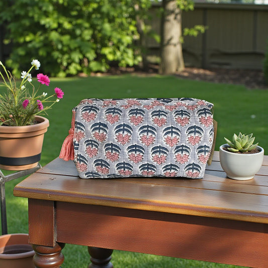 Pouch | Peach Floral