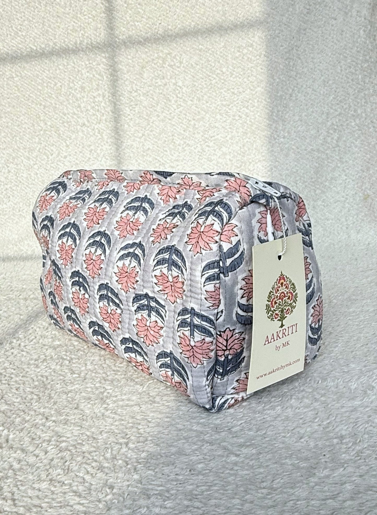 Pouch | Peach Floral