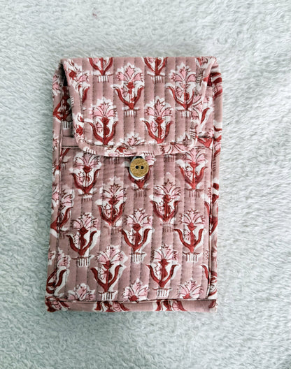 Mobile Bag | Pink Floral