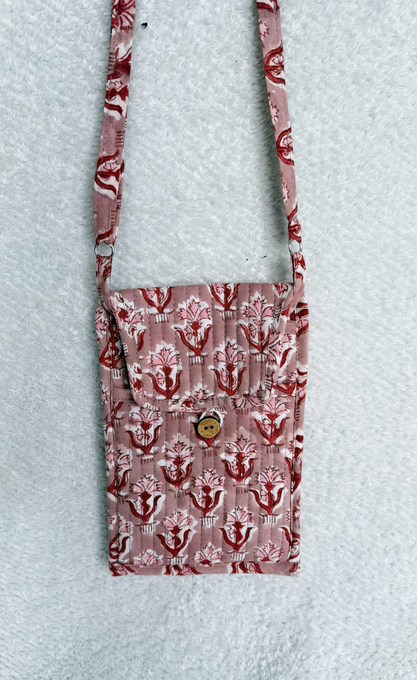 Mobile Bag | Pink Floral