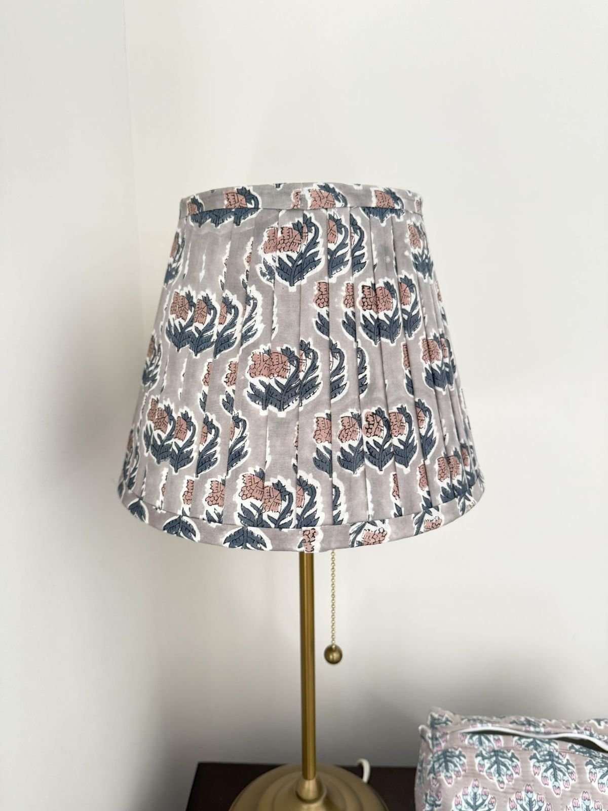 Pleated Lampshade | Grey