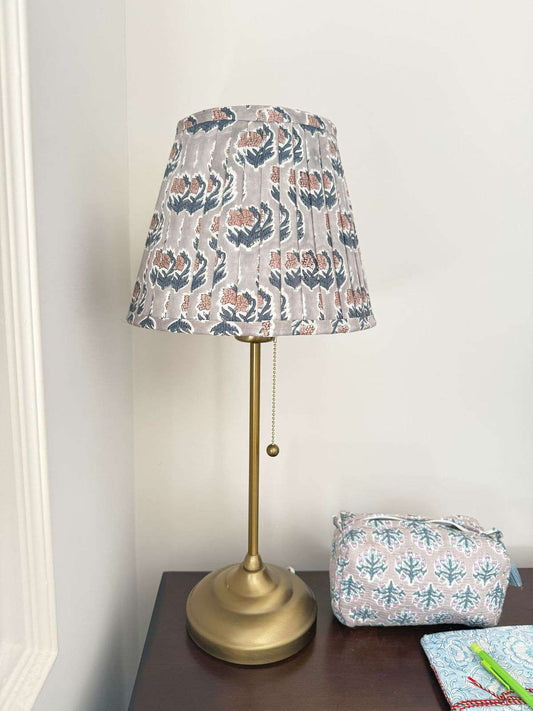 Pleated Lampshade | Grey