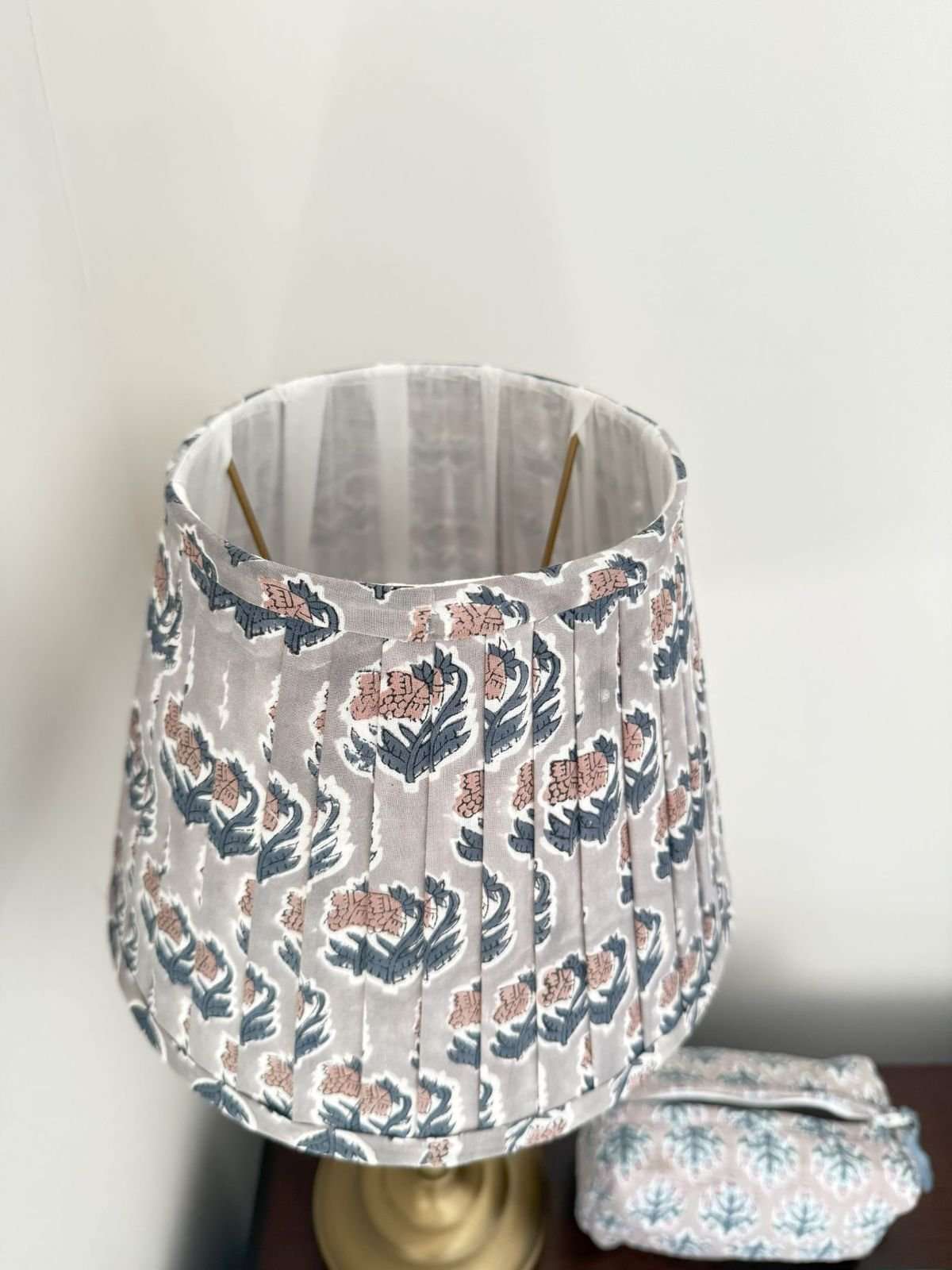 Pleated Lampshade | Grey