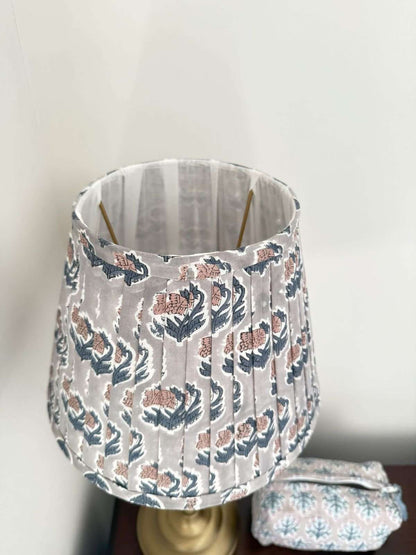 Pleated Lampshade | Grey