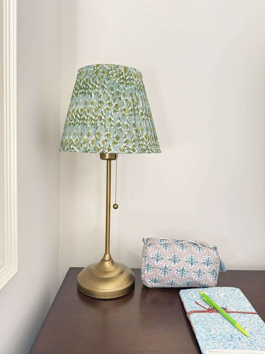 Pleated Lampshade | Mint