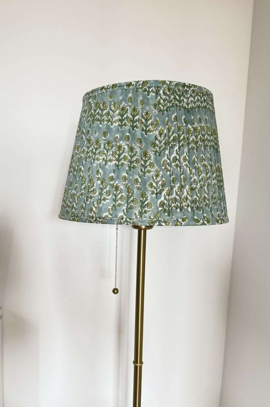 Pleated Lampshade | Mint