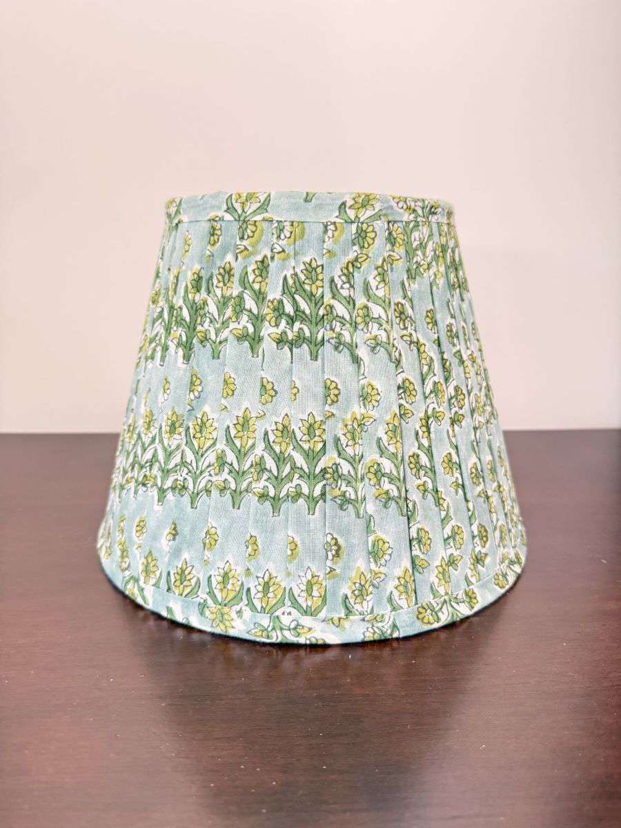 Pleated Lampshade | Mint