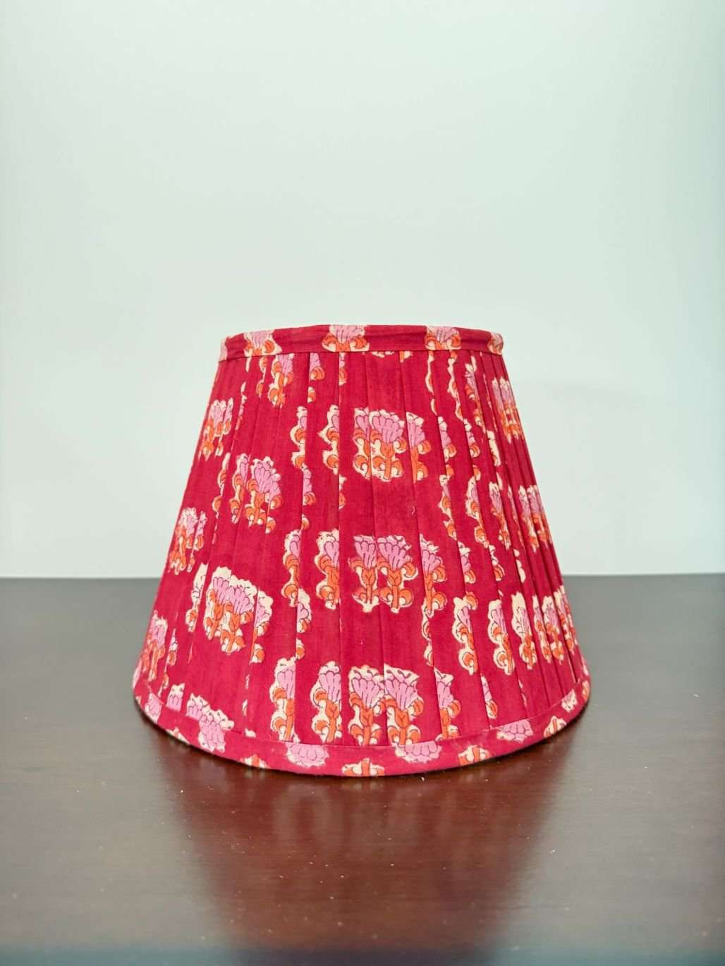 Pleated Lampshade | Red