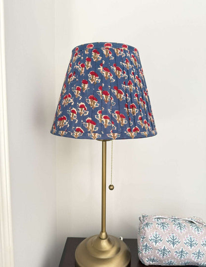 Pleated Lampshade | Royal Blue