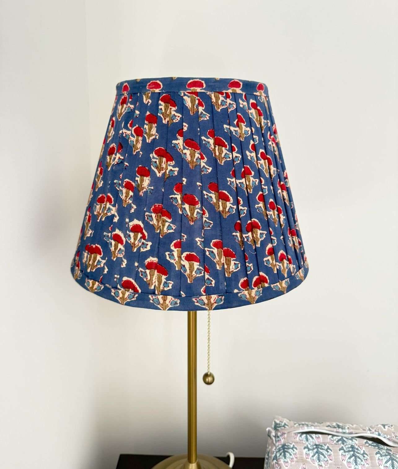 Pleated Lampshade | Royal Blue