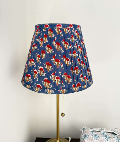 Pleated Lampshade | Royal Blue