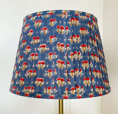Pleated Lampshade | Royal Blue