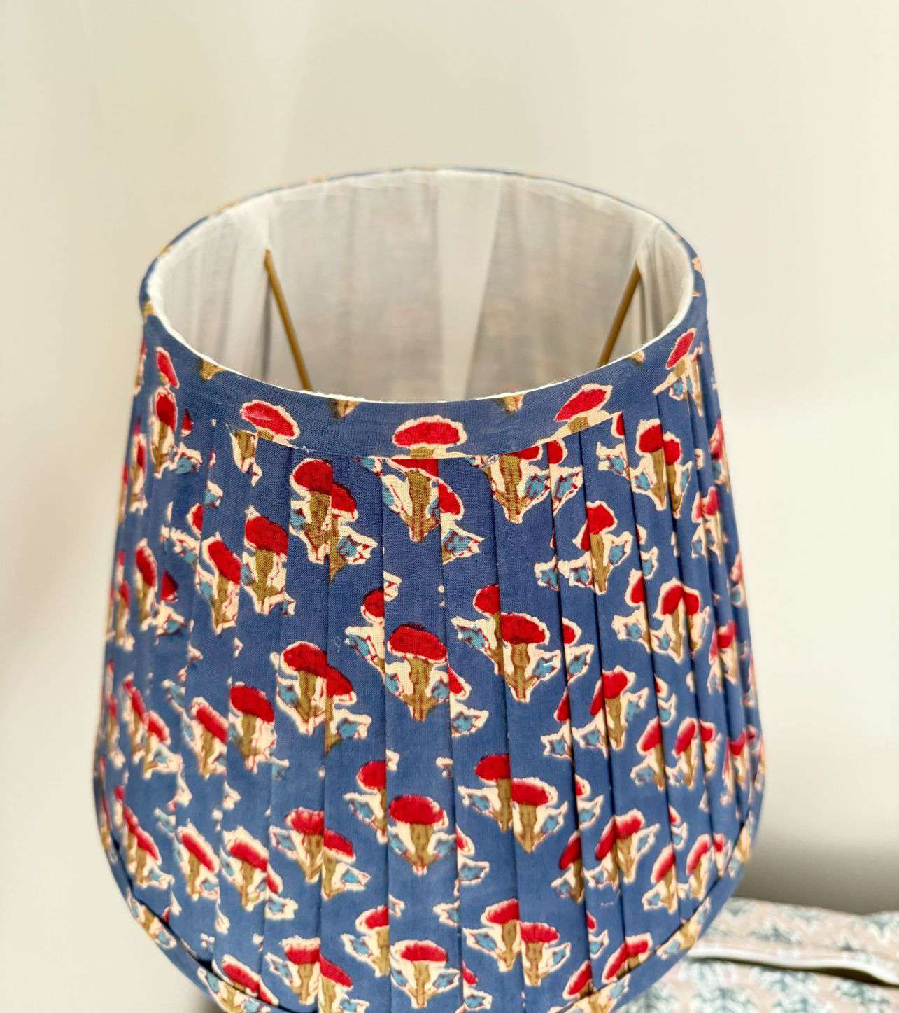 Pleated Lampshade | Royal Blue
