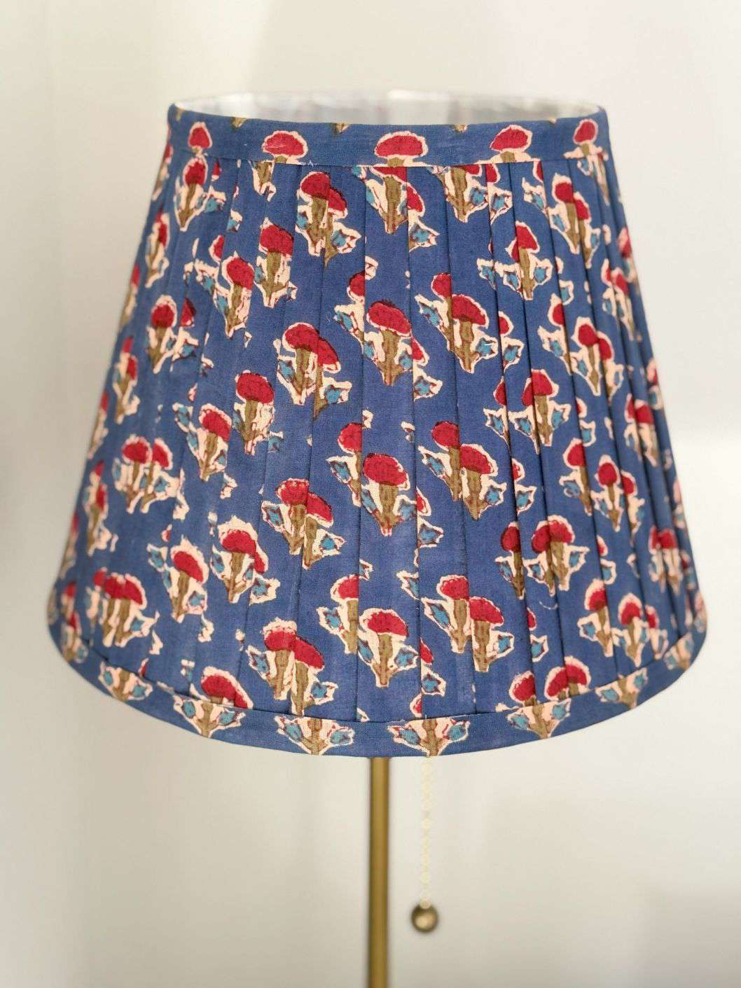 Pleated Lampshade | Royal Blue