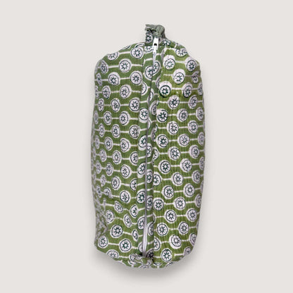 Pouch | Green Star Print