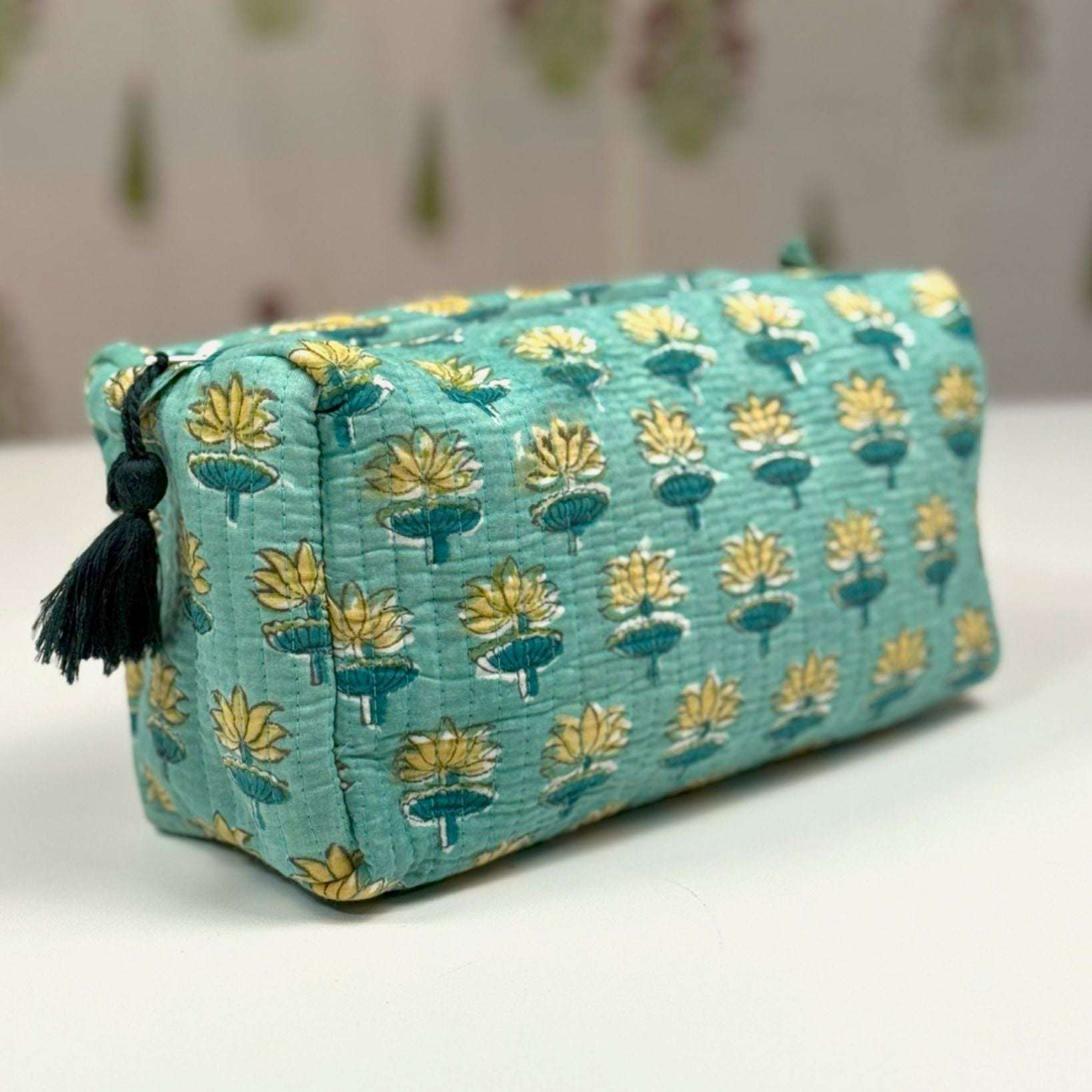 Pouch | Mint Lotus