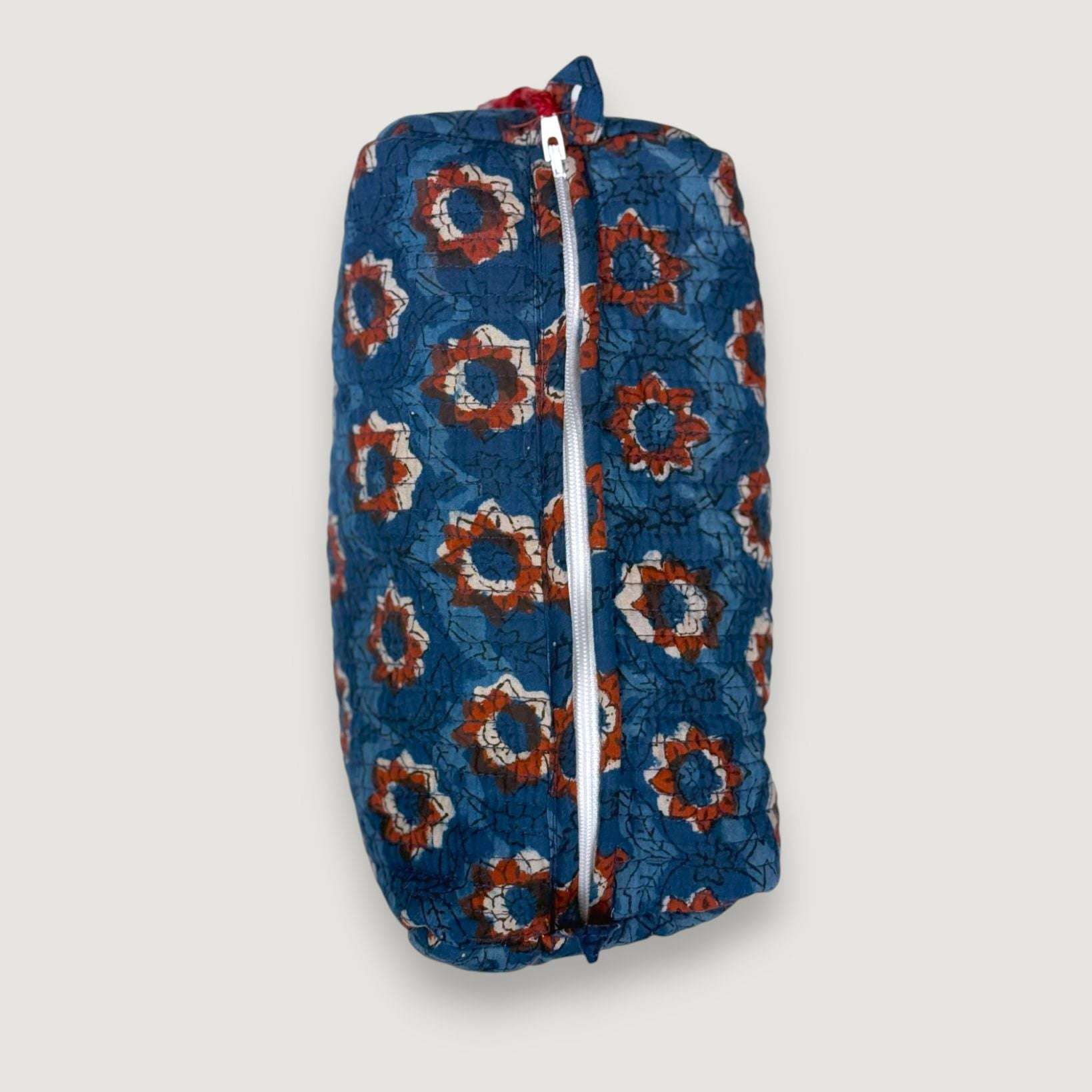 Pouch | Navy Red Floral