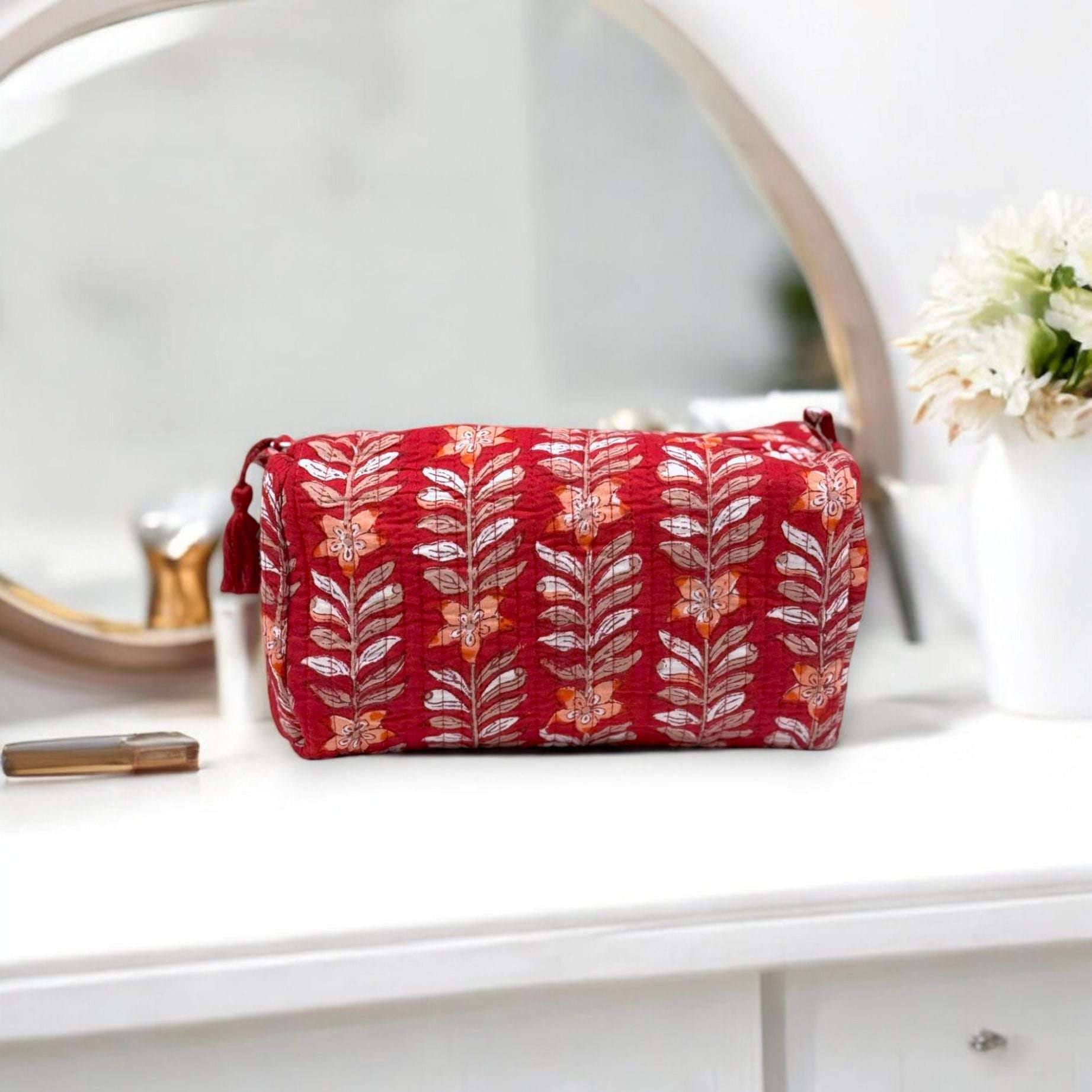 Pouch | Red Floral