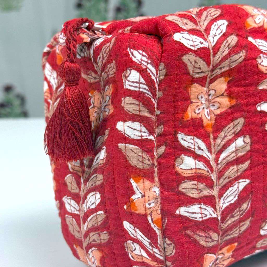 Pouch | Red Floral