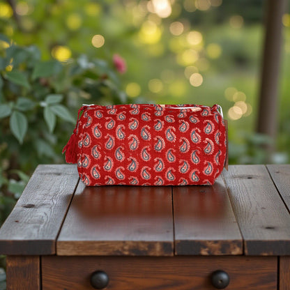 Pouch | Red Floral
