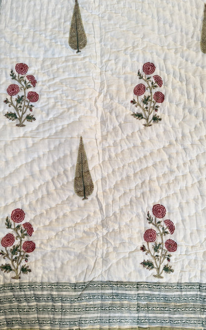 Quilt | Floral Roses