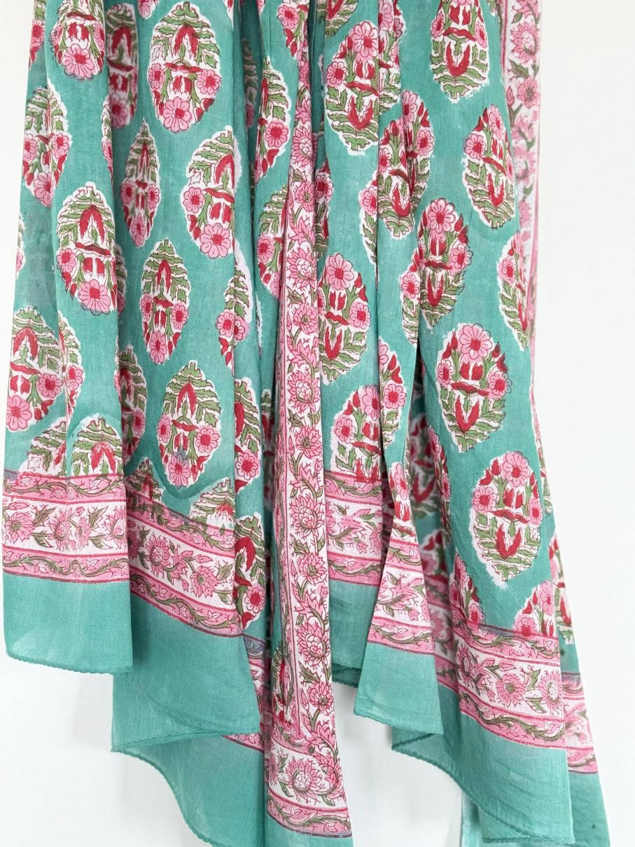 Pareo | Sea Green Rose