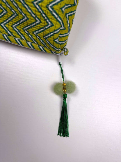 Set of 3 Pouches | Lime