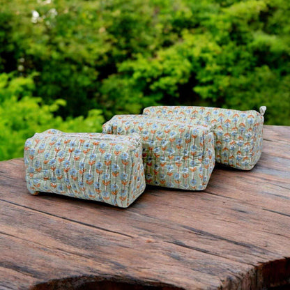 Set of 3 Pouches | Mint