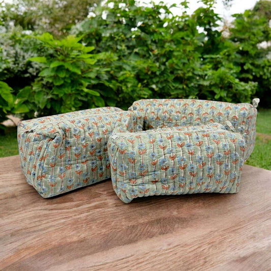 Set of 3 Pouches | Mint
